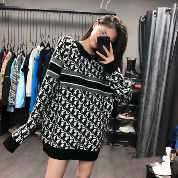 autumn and winter net red new product d classic letter old flower knitted sweater loose men's women's same style couple tide br, White;black
autumn and winter net red new product d classic letter old flower knitted sweater loose men's women's same style couple tide br, White;black