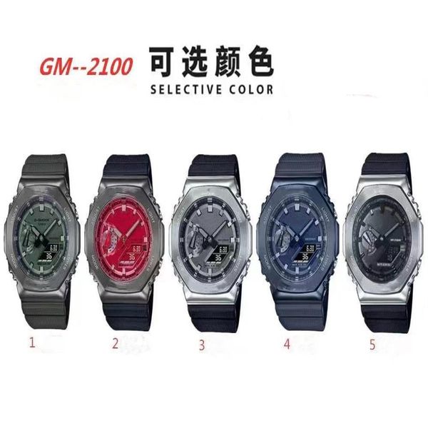 gm-2100 men's quartz digital sports watch with led dual display all hands can operate metal dial rubber band302p, Slivery;brown
gm-2100 men's quartz digital sports watch with led dual display all hands can operate metal dial rubber band302p, Slivery;brown