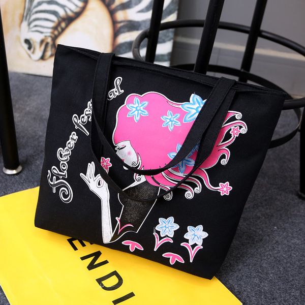 korean version canvas bag literary women's bag shoulder simple casual student large-capacity totebag shoppingbag largebag
korean version canvas bag literary women's bag shoulder simple casual student large-capacity totebag shoppingbag largebag