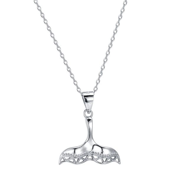 women's sterling silver necklace fishtail encrusted with diamonds pendant simple accessories
women's sterling silver necklace fishtail encrusted with diamonds pendant simple accessories