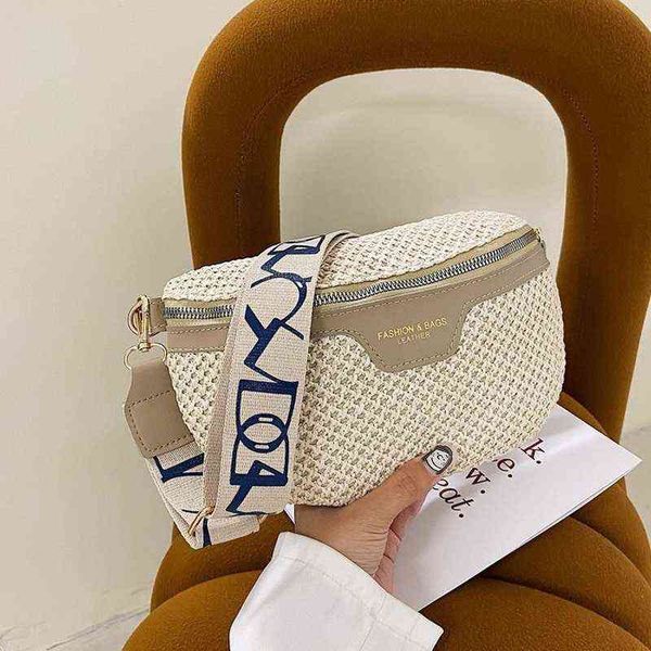 stylish knitted straw waist bags for women trendy woven fanny pack female wide strap crossbody chest bag trend 220527
stylish knitted straw waist bags for women trendy woven fanny pack female wide strap crossbody chest bag trend 220527