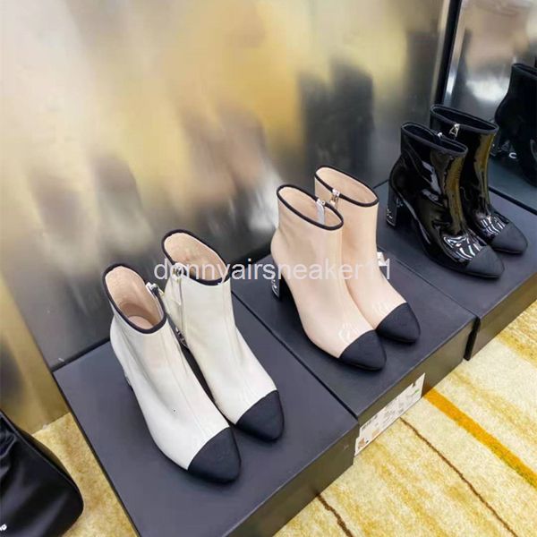 boots high end small fragrance thin martin boots french short side zipper thick heel high heels workplace women's shoes, Black
boots high end small fragrance thin martin boots french short side zipper thick heel high heels workplace women's shoes, Black