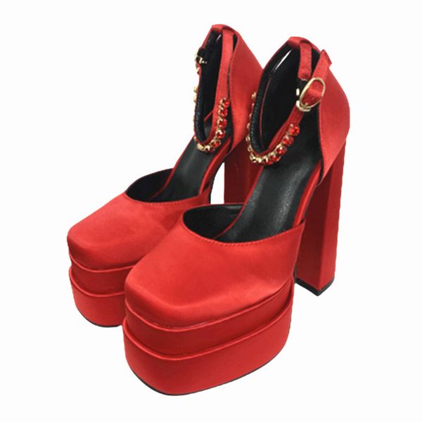 designer heels sandales femmes thick high heels platform women sandals dress party wedding shoes woman pumps gothic shoes 220421, Black
designer heels sandales femmes thick high heels platform women sandals dress party wedding shoes woman pumps gothic shoes 220421, Black
