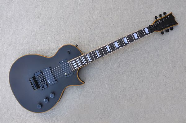 factory custom matte black electric guitar with rosewood fingerboard,yellow binding,double rock bridge,black hardwares,can be customized
factory custom matte black electric guitar with rosewood fingerboard,yellow binding,double rock bridge,black hardwares,can be customized