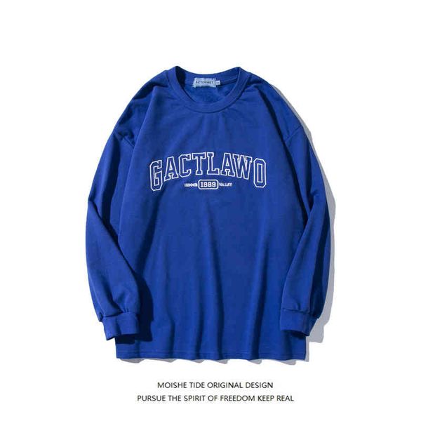 moishe tide american alphabet embroidery klein blue sweater men's loose ins hip hop couple jacket, Black
moishe tide american alphabet embroidery klein blue sweater men's loose ins hip hop couple jacket, Black
