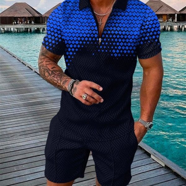men hawaii suit fashion sets mesh printed streetwear v neck short sleeve polo shirt shorts two pieces s polo 220630, White;black
men hawaii suit fashion sets mesh printed streetwear v neck short sleeve polo shirt shorts two pieces s polo 220630, White;black