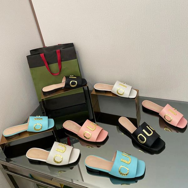 2022 summer luxury fashion women's beach slippers classic leather metal decorative letters outdoor flip flops designer flat sandals lar, Black
2022 summer luxury fashion women's beach slippers classic leather metal decorative letters outdoor flip flops designer flat sandals lar, Black