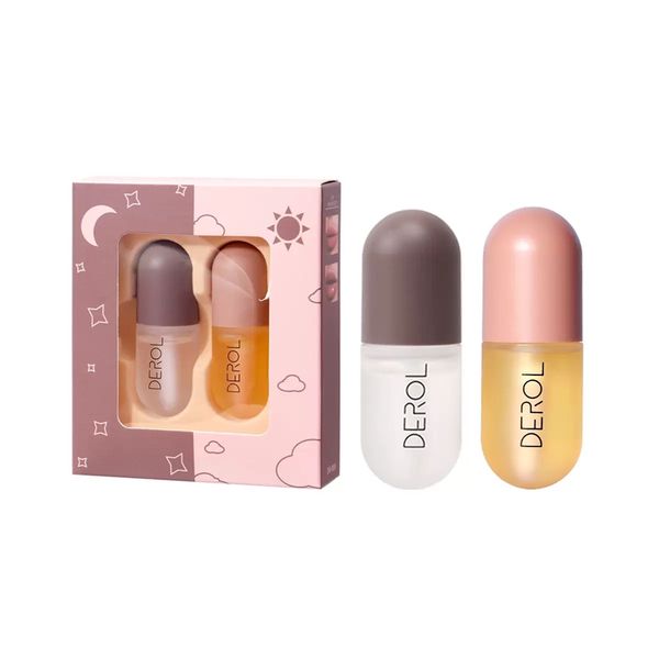 derol natural lip plumper set day and night lip gloss serum softer bigger fuller lips enhancer
derol natural lip plumper set day and night lip gloss serum softer bigger fuller lips enhancer