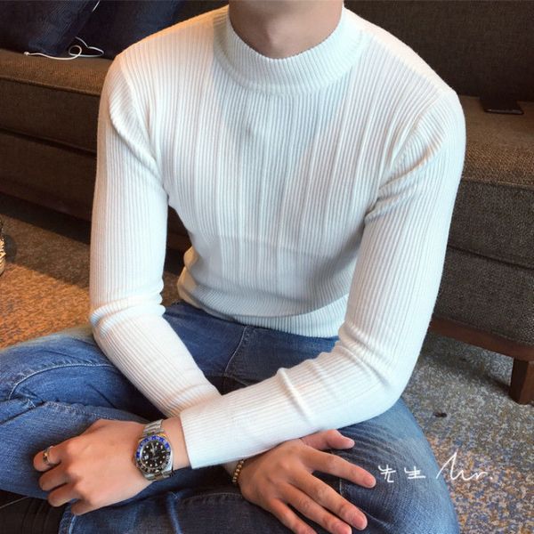 4xl 2022 new autumn and winter boutique fashion striped men half colt sweater pure color comfortable casual male sweater l220801, White;black
4xl 2022 new autumn and winter boutique fashion striped men half colt sweater pure color comfortable casual male sweater l220801, White;black