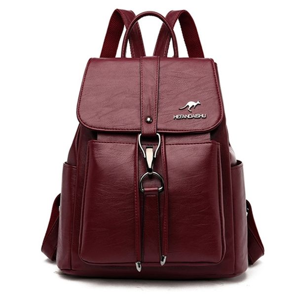 women's designer backpack casual back pack for women leather backpacks female school bags for teenage girls sac 220514
women's designer backpack casual back pack for women leather backpacks female school bags for teenage girls sac 220514
