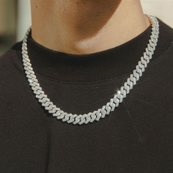 10mm diamond prong link chain necklace 14k white gold plated 2 row icy cubic zirconia jewelry 16inch-24inch cuban chain221g, Silver
10mm diamond prong link chain necklace 14k white gold plated 2 row icy cubic zirconia jewelry 16inch-24inch cuban chain221g, Silver