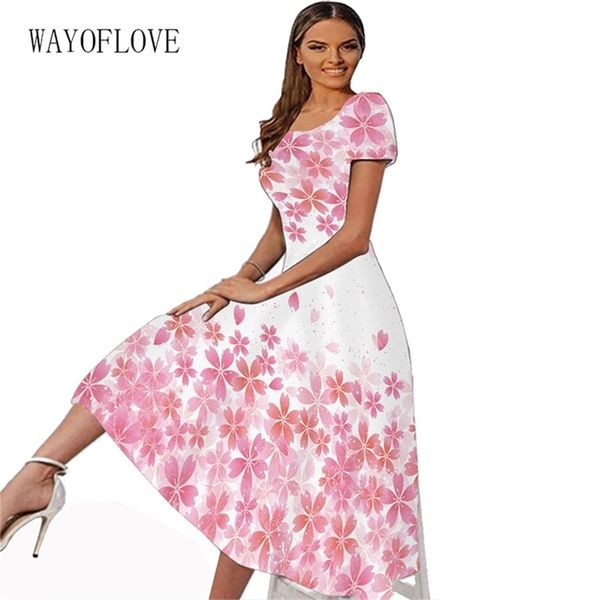 wayoflove spring summer long dresses women elegant casual slim short sleeve pink floral printed beach vestidos party 220614, Black;gray
wayoflove spring summer long dresses women elegant casual slim short sleeve pink floral printed beach vestidos party 220614, Black;gray