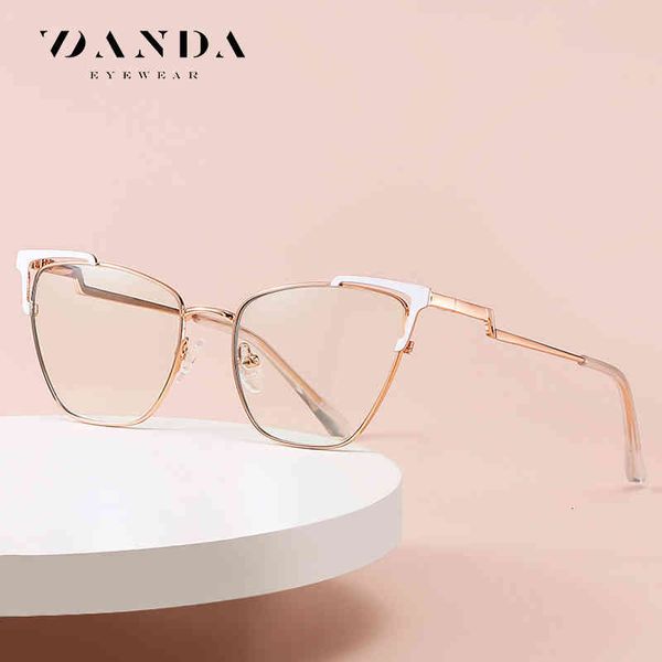 sunglasses personalized anti blue light glasses women's cat's eye frame wh533 metal two-color elastic working leg flat lens v6i7, White;black
sunglasses personalized anti blue light glasses women's cat's eye frame wh533 metal two-color elastic working leg flat lens v6i7, White;black