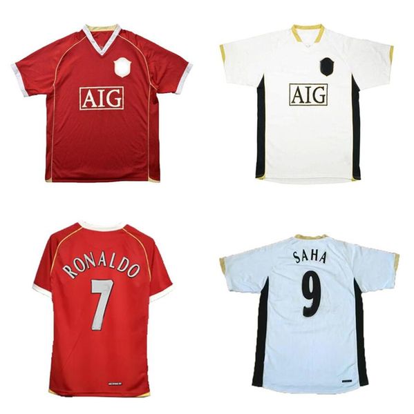 2006 2007 ronaldo rooney giggs nani manchester retro soccer jersey 06-07 home away scholes tevez berbatov vidic united vintage classic footb, Black;yellow
2006 2007 ronaldo rooney giggs nani manchester retro soccer jersey 06-07 home away scholes tevez berbatov vidic united vintage classic footb, Black;yellow