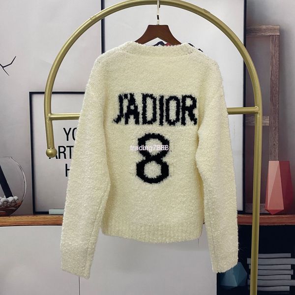women's knits & tees d family's winter style back woolen embroidery letter 8 round neck pullover cashmere wool sweater top, White
women's knits & tees d family's winter style back woolen embroidery letter 8 round neck pullover cashmere wool sweater top, White
