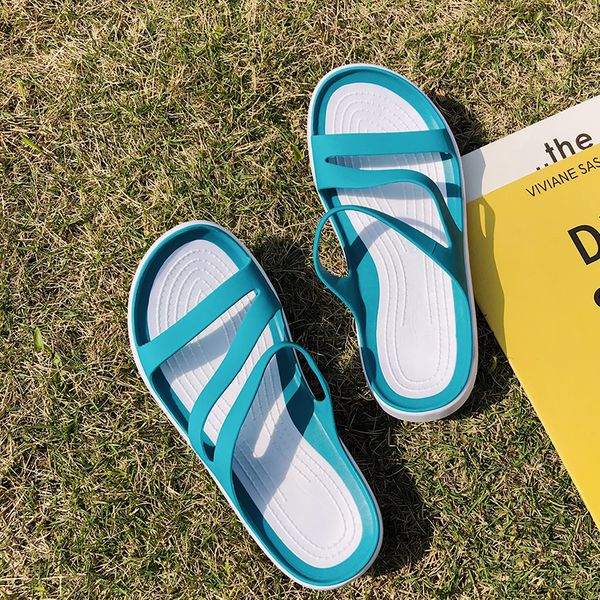 women shoes solid color garden casual slipper jelly shoe sports antiskid beach sandals platform slippers 220613, Black
women shoes solid color garden casual slipper jelly shoe sports antiskid beach sandals platform slippers 220613, Black