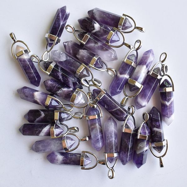 natural stone hexagonal column quartz crystal amethyst charms pendants for diy earrings necklace jewelry making, Bronze;silver
natural stone hexagonal column quartz crystal amethyst charms pendants for diy earrings necklace jewelry making, Bronze;silver