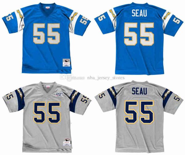 stitched football jersey 55 junior seau 2002 mitchell & ness retro rugby jerseys men women youth s-6xl, Black
stitched football jersey 55 junior seau 2002 mitchell & ness retro rugby jerseys men women youth s-6xl, Black