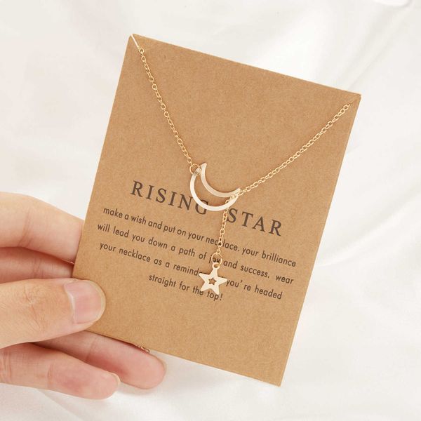 necklace 9 card styles for fashion women moon star butterfly flower pearl pendant choker clavicle chain jewelry, Silver
necklace 9 card styles for fashion women moon star butterfly flower pearl pendant choker clavicle chain jewelry, Silver