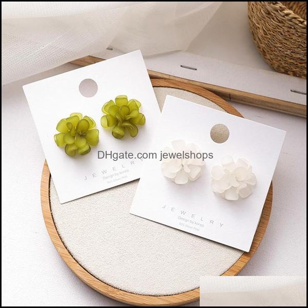 fresh spring summer acrylic flower petal stud earrings for women girl students holiday earings fashion jewelry korean drop delivery 2021 wge, Golden;silver
fresh spring summer acrylic flower petal stud earrings for women girl students holiday earings fashion jewelry korean drop delivery 2021 wge, Golden;silver