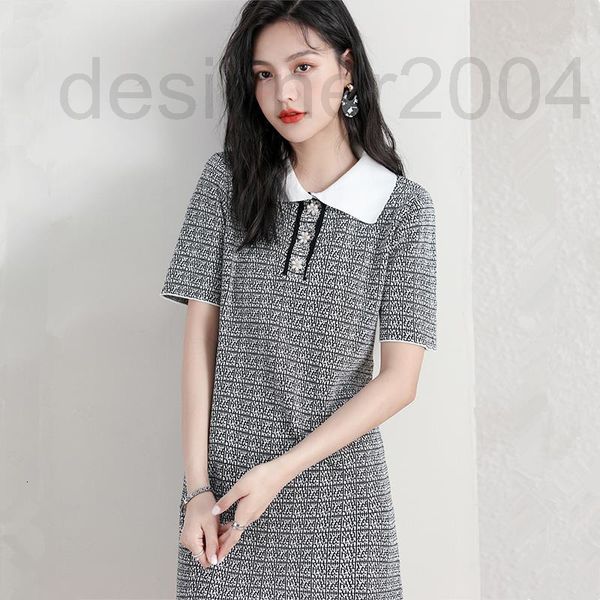 casual dresses designer summer french doll collar skirt polo dress summer 2021 new women's clothes ice silk knitted ywcz, Black;gray
casual dresses designer summer french doll collar skirt polo dress summer 2021 new women's clothes ice silk knitted ywcz, Black;gray