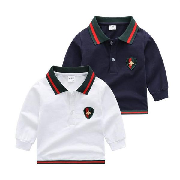 spring autumn baby boys girls t-shirts kids long sleeve t-shirt turn-down collar childern cotton casual shirt child pullover2789, Blue
spring autumn baby boys girls t-shirts kids long sleeve t-shirt turn-down collar childern cotton casual shirt child pullover2789, Blue