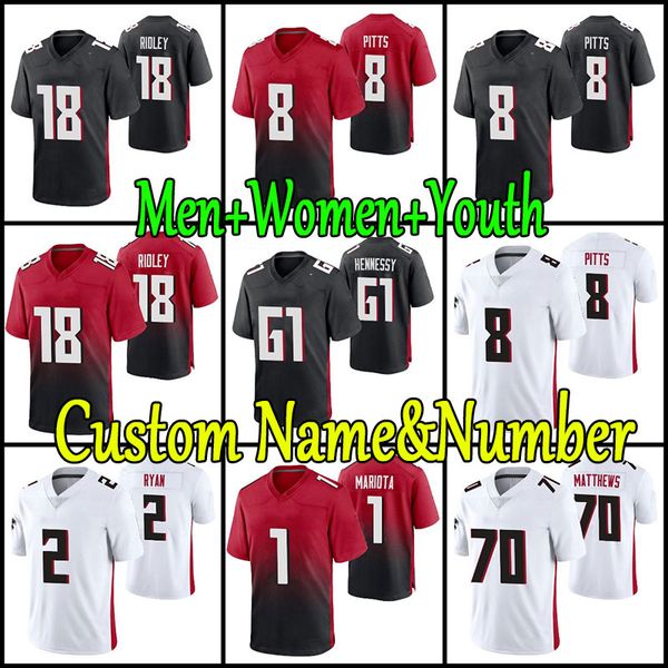 5 drake london 9 desmond ridder custom men women kids football jersey 1 marcus mariota 8 kyle pitts 84 cordarrelle patterson 21 deion sander, Black;red
5 drake london 9 desmond ridder custom men women kids football jersey 1 marcus mariota 8 kyle pitts 84 cordarrelle patterson 21 deion sander, Black;red