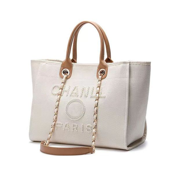 luxury designer classic beach bags canvas pearl evening bag portable shopping large capacity handbag brand ch women handbags label backpack
luxury designer classic beach bags canvas pearl evening bag portable shopping large capacity handbag brand ch women handbags label backpack