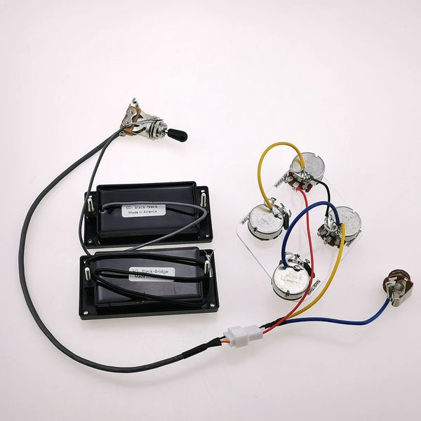 new guitar pickups humbucker ceramics closed passive electric guitar pickups 1c wire with wiring harness
new guitar pickups humbucker ceramics closed passive electric guitar pickups 1c wire with wiring harness