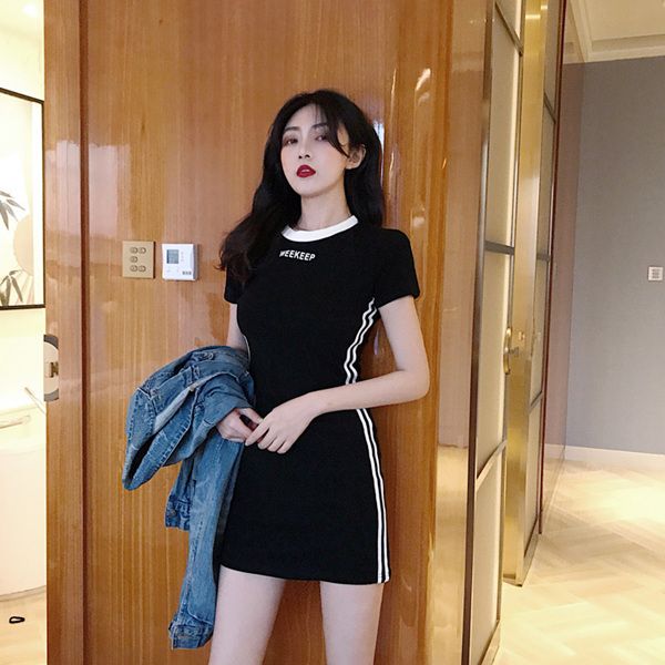 summer dress new slim show tight bag bottom temperament short skirt fashion women's clothing, Black;gray
summer dress new slim show tight bag bottom temperament short skirt fashion women's clothing, Black;gray