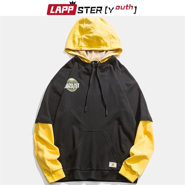 lappster-youth fake two pieces oversized hoodies pullovers men streetwear cotton sweatshirt harajuku hip hop kpop clothing 201126, Black
lappster-youth fake two pieces oversized hoodies pullovers men streetwear cotton sweatshirt harajuku hip hop kpop clothing 201126, Black