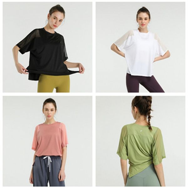 2022 new lu lulu short-sleeved yoga outfits clothes shirt sports t-shirt women's fitness knitted high elastic breathable, White;red
2022 new lu lulu short-sleeved yoga outfits clothes shirt sports t-shirt women's fitness knitted high elastic breathable, White;red