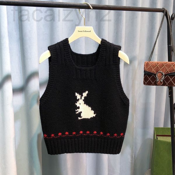 women's knits & tees designer vest vest female 2021 early autumn new wool knitted waist slim cute aging rabbit jacquard sweater p6mk202, White
women's knits & tees designer vest vest female 2021 early autumn new wool knitted waist slim cute aging rabbit jacquard sweater p6mk202, White
