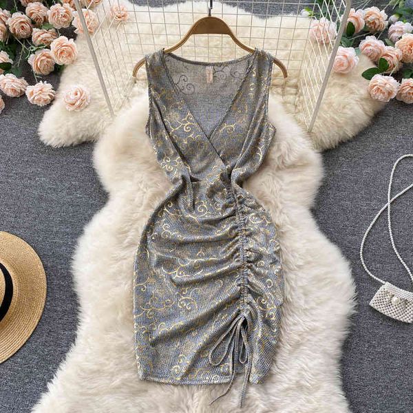 casual dresses v-neck showing chest fold closing waist split suspender dress women's slim sleeveless girl hip wrap skirt 9rgz, Black;gray
casual dresses v-neck showing chest fold closing waist split suspender dress women's slim sleeveless girl hip wrap skirt 9rgz, Black;gray
