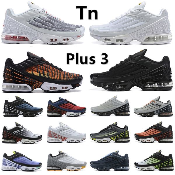 tn plus 3 mens running shoes sneaker triple white black iridescent graphy aqua volt crimson obsidian neon graphy men women trainers sports s