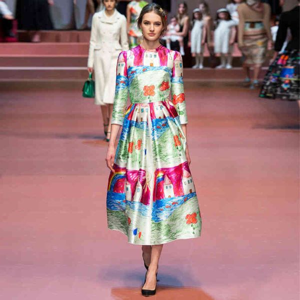 casual dresses spring and summer fashion star same print medium sleeve a-line dress round neck length skirt, Black;gray
casual dresses spring and summer fashion star same print medium sleeve a-line dress round neck length skirt, Black;gray
