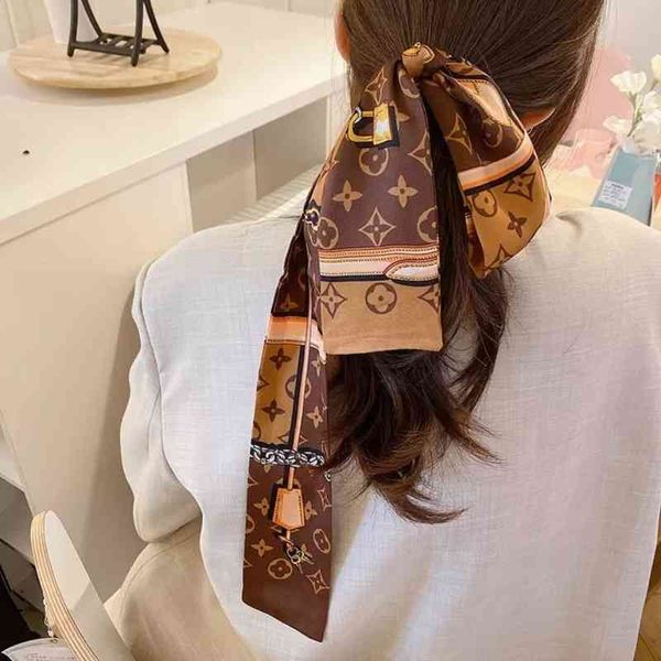 designer silk head bag hair scarf please refrigerator 6 ouyang nana same style hair long silk scarf womens chain binding bag handle ribbon h, Blue;gray
designer silk head bag hair scarf please refrigerator 6 ouyang nana same style hair long silk scarf womens chain binding bag handle ribbon h, Blue;gray