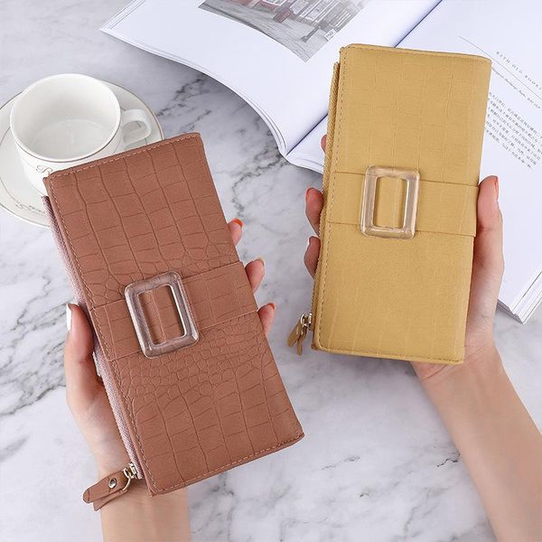wallets long wallet for coins zipper women's small ladies simple large cards holder woman card luxury holders, Red;black
wallets long wallet for coins zipper women's small ladies simple large cards holder woman card luxury holders, Red;black
