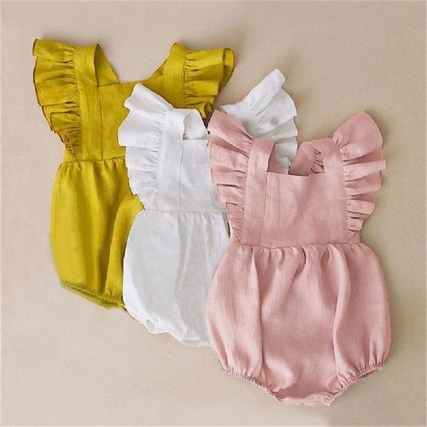 summer baby girl romper ruffles princess clothing bebe onepiece born clothes infant outfit 220707, Blue
summer baby girl romper ruffles princess clothing bebe onepiece born clothes infant outfit 220707, Blue