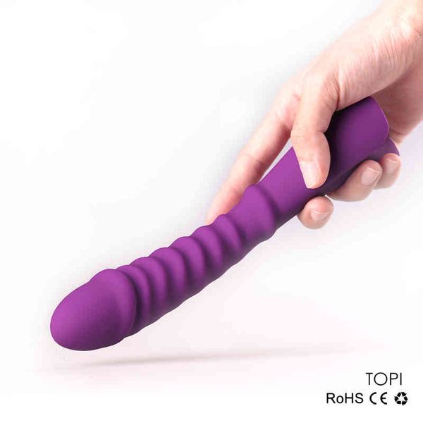 new quality comfortable couple supplies wholesale safety silicone thrusting dildos frequency toy for woman massage stimulator, Silver
new quality comfortable couple supplies wholesale safety silicone thrusting dildos frequency toy for woman massage stimulator, Silver