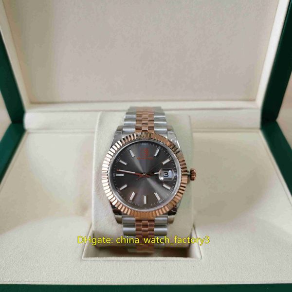 with box papers hand bags mens watch 36mm 41mm datejust 126334 grey dial bp maker qualit watches asia 2813 movement mechanical automatic men, Slivery;brown
with box papers hand bags mens watch 36mm 41mm datejust 126334 grey dial bp maker qualit watches asia 2813 movement mechanical automatic men, Slivery;brown