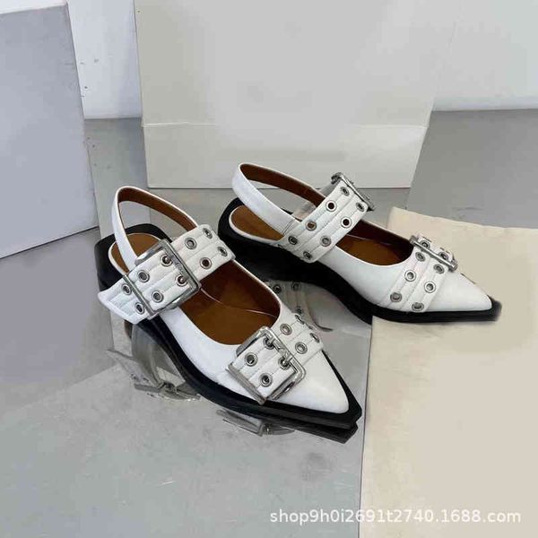 sandals spring and summer fashion style baotou sandals women's pointed rivet shoes flat bottom shallow mouth back empty buckle 99vw, Black
sandals spring and summer fashion style baotou sandals women's pointed rivet shoes flat bottom shallow mouth back empty buckle 99vw, Black