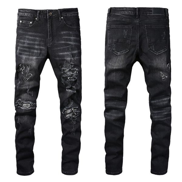 designer jeans mens denim embroidery pants fashion holes trouser us size 28-40 hip hop distressed zipper trousers for male 2022 sell 8smfo, Blue
designer jeans mens denim embroidery pants fashion holes trouser us size 28-40 hip hop distressed zipper trousers for male 2022 sell 8smfo, Blue