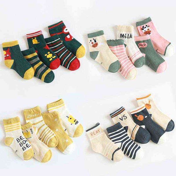 autumn winter cotton kids socks pairsset combed cotton casual sport style for girls boys warm mid socks childrens clothing j220621, Pink;yellow
autumn winter cotton kids socks pairsset combed cotton casual sport style for girls boys warm mid socks childrens clothing j220621, Pink;yellow