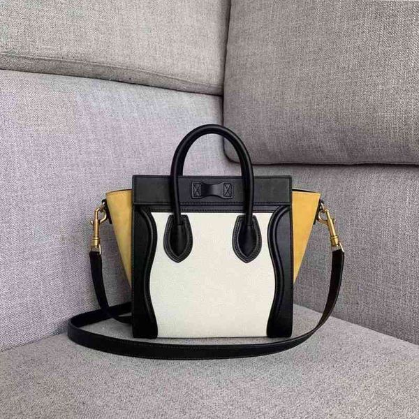 5aforever classic nano smiley bag in drummed natural calfskin cosmetic bags textile genuine leather cases with long shoulder strap quality, Red;black
5aforever classic nano smiley bag in drummed natural calfskin cosmetic bags textile genuine leather cases with long shoulder strap quality, Red;black