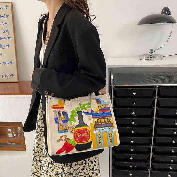 original women's bag new large capacity handbags for women luxury leather shoulder crossbody bag embroidery canvas tote bag 220608
original women's bag new large capacity handbags for women luxury leather shoulder crossbody bag embroidery canvas tote bag 220608