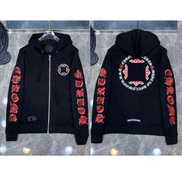 fashion mens loose sweatshirts classic brand ch designer hoodie horseshoe sanskrit print luxury zipper jacket pullover hooded coat women sw, Black
fashion mens loose sweatshirts classic brand ch designer hoodie horseshoe sanskrit print luxury zipper jacket pullover hooded coat women sw, Black