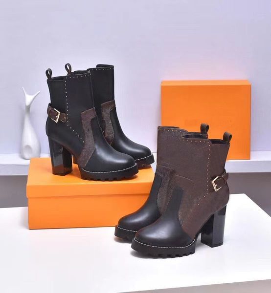 metal belt buckle boots woman cowhide zipper letter designer shoe ankle boot leather lady high heels fashion autumn winter thick heel women, Black
metal belt buckle boots woman cowhide zipper letter designer shoe ankle boot leather lady high heels fashion autumn winter thick heel women, Black