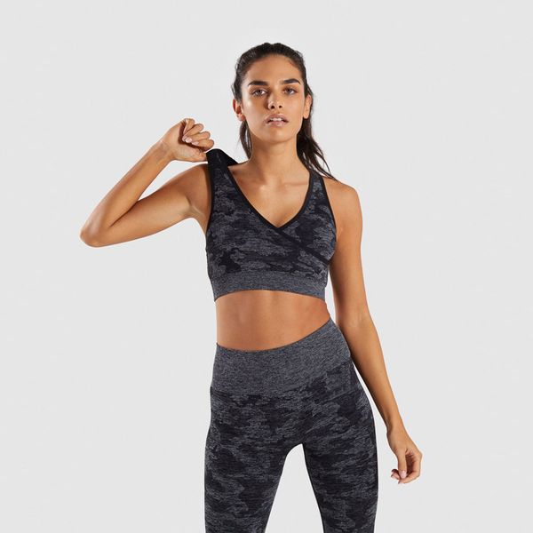 women's tracksuits leopard yoga pants running vest bra fitness suit, Gray 
women's tracksuits leopard yoga pants running vest bra fitness suit, Gray