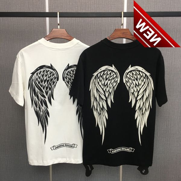 50% off discount ch summer fashion angel wings printing diamond sanskrit letters round neck t-shirt lovers factory direct sale, White;black
50% off discount ch summer fashion angel wings printing diamond sanskrit letters round neck t-shirt lovers factory direct sale, White;black